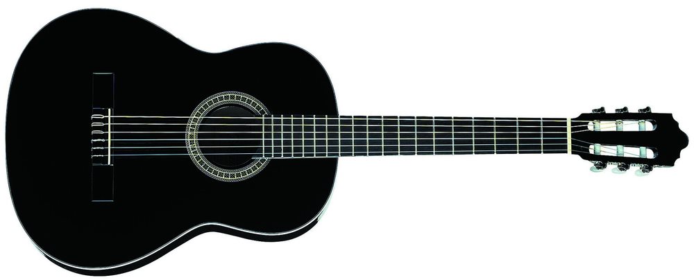 ROMANZA R-C371 Čierna Klasická gitara