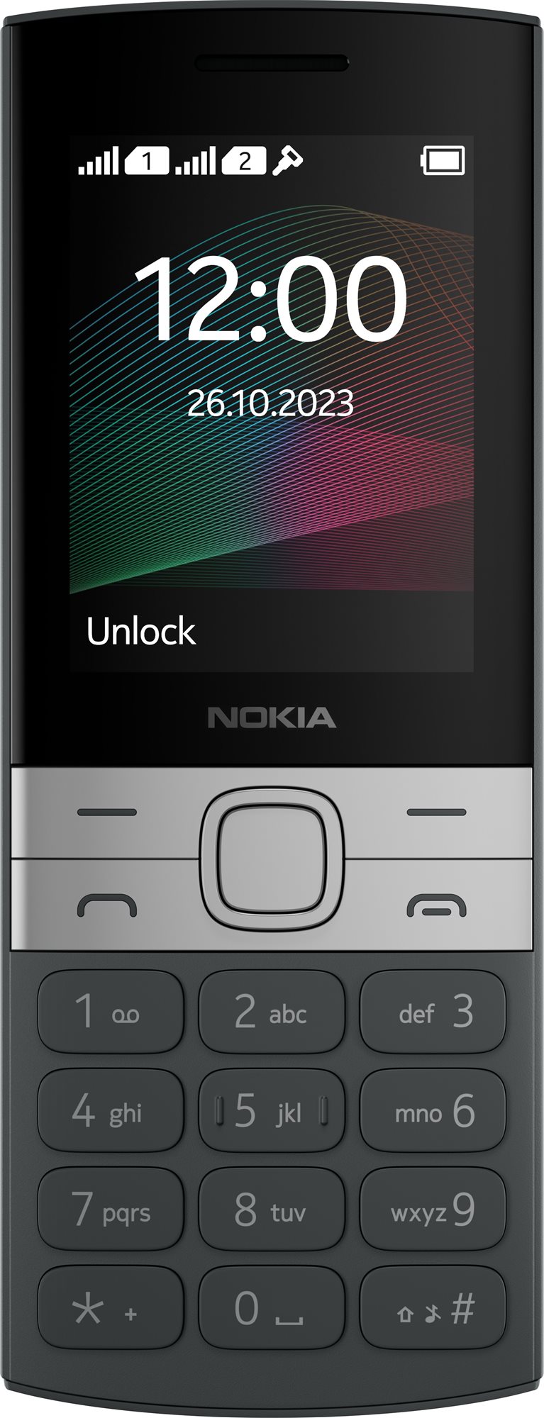 Nokia 150 čierny Mobilný telefón