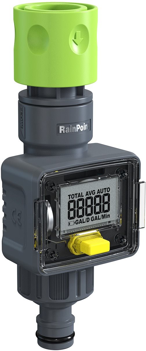 RAINPOINT Hose-end Water flow meter Inteligentný zavlažovač