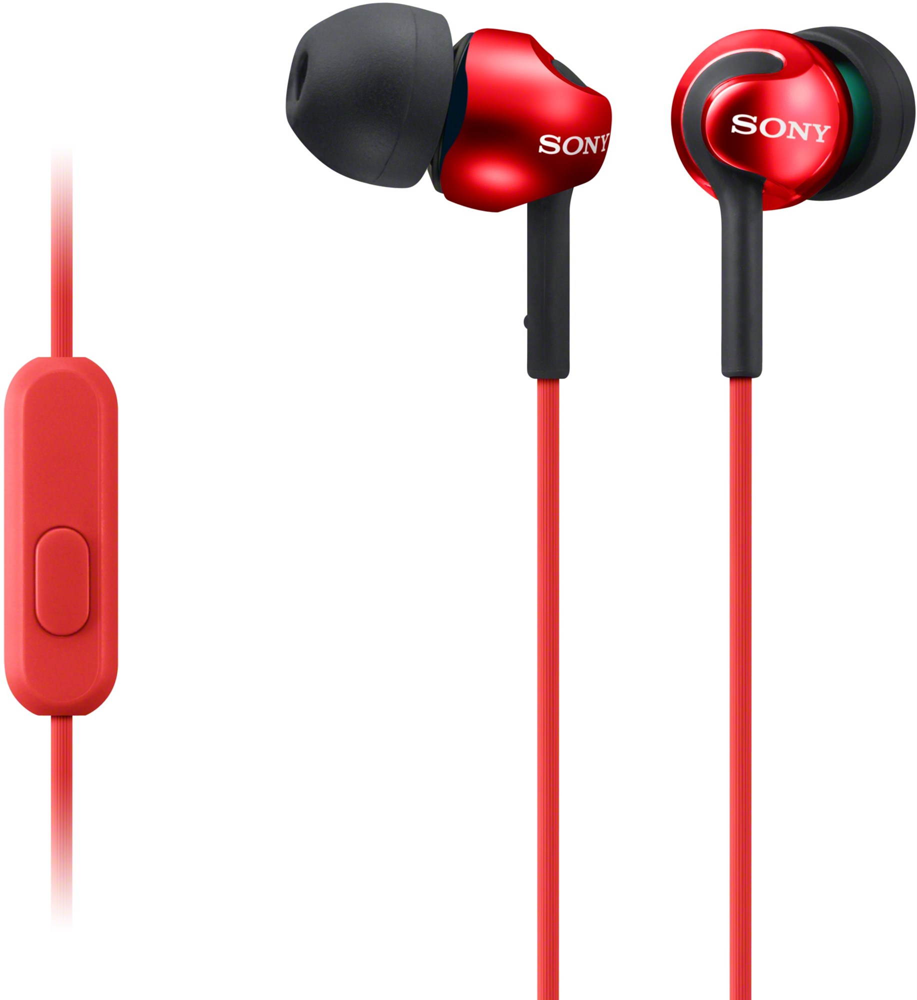 Sony MDR-EX110AP rot Kopfhörer