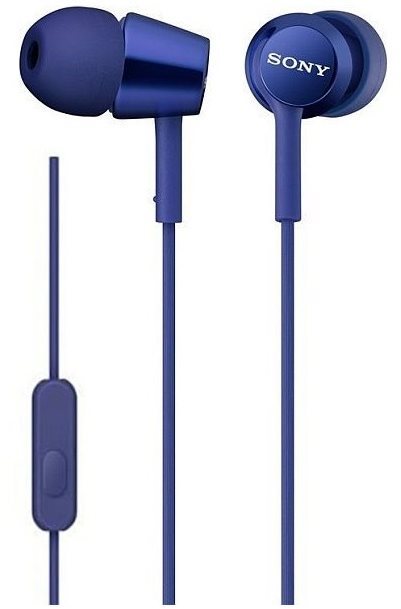 Sony MDR-EX155AP, blue Headphones