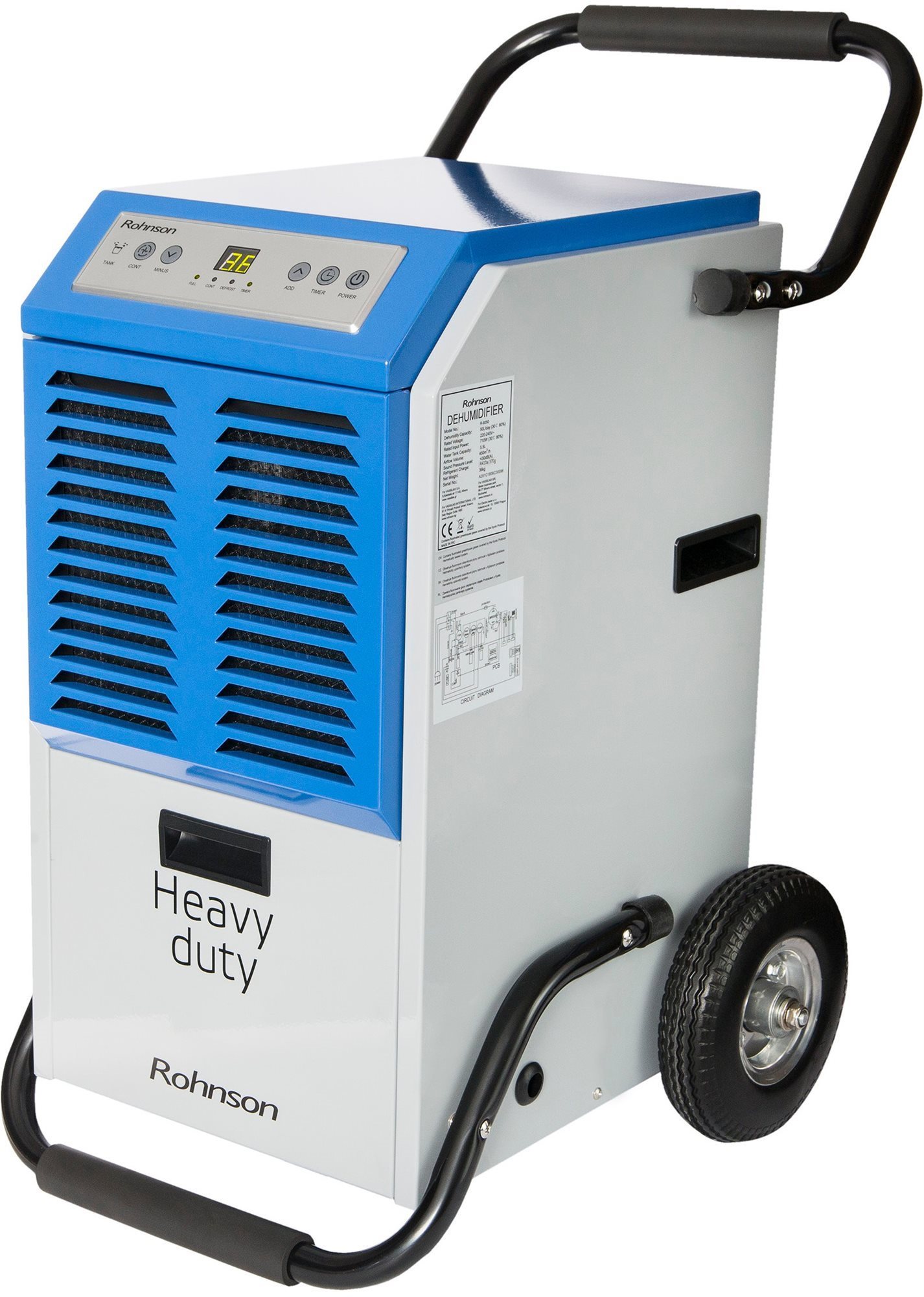 Rohnson R-9350 Heavy Duty + predĺžená záruka na 5 rokov Odvlhčovač...