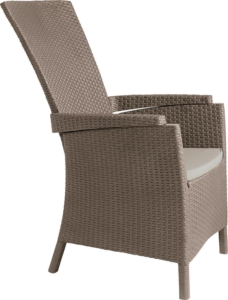 KETER VERMONT, cappuccino Kerti fotel