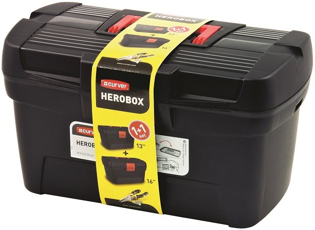 CURVER HEROBOX 16"+ 13" súprava kufrov Kufrík na náradie