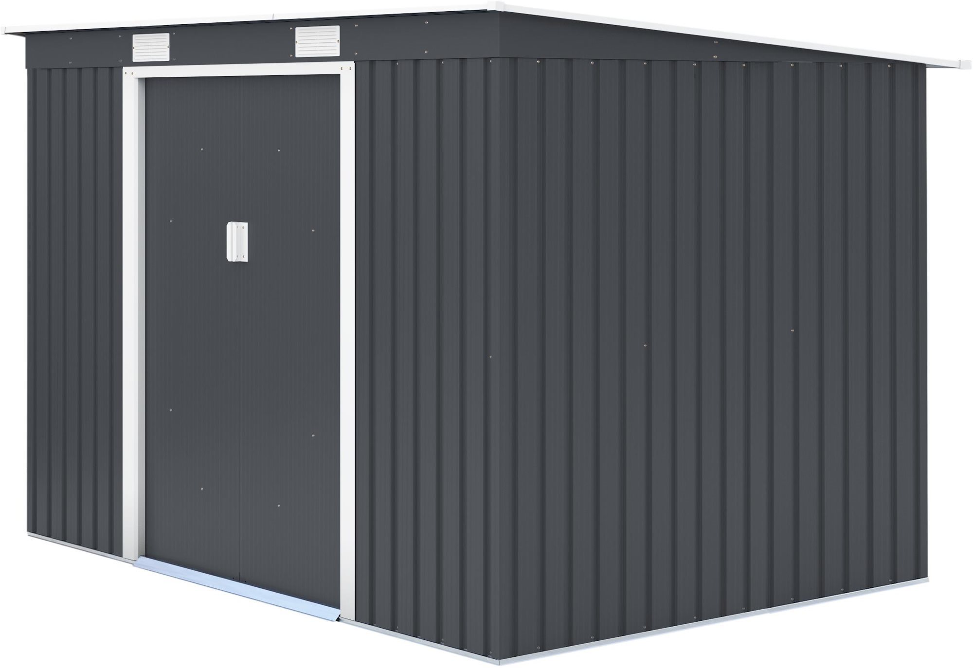ROJAPLAST Domek zahradní S2001C, šedý 176 × 261 × 181 cm Zahradní...