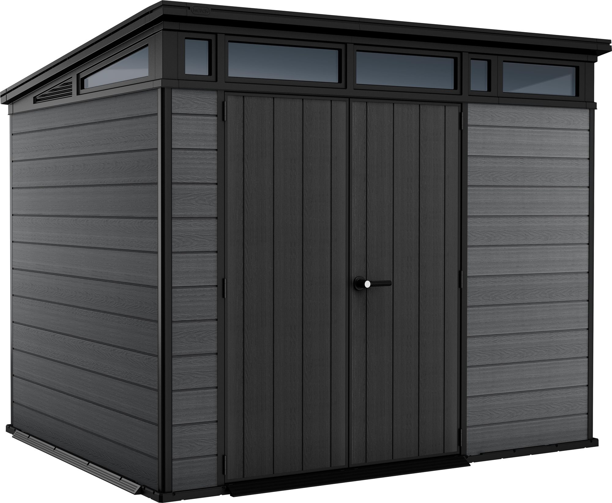 KETER Domek zahradní CORTINA 9x7, antracit 226 × 279 × 218 cm...