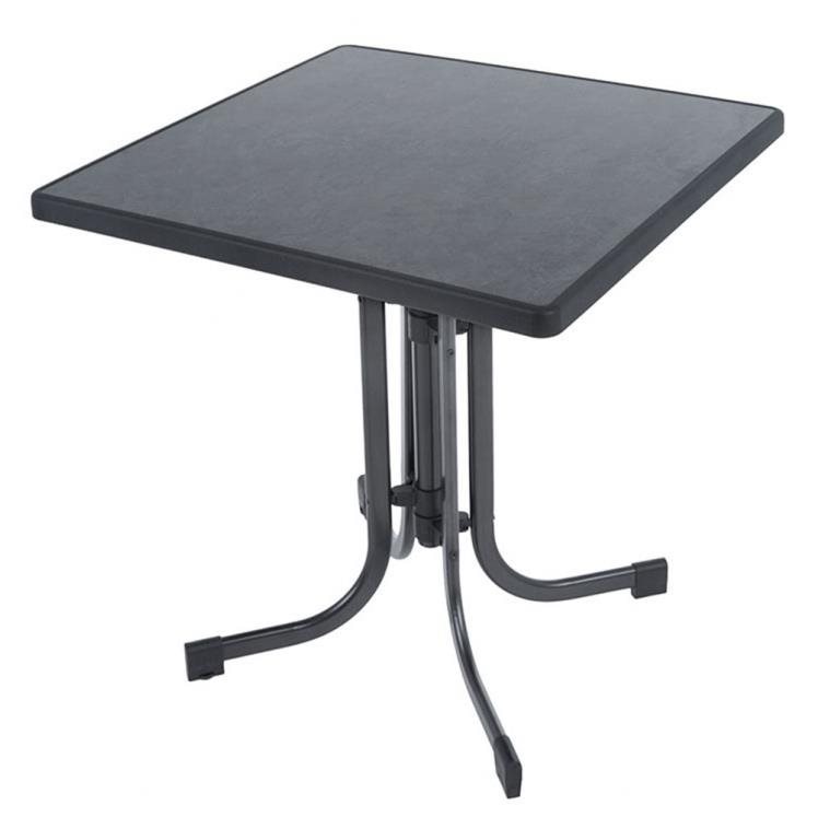 ROJAPLAST PIZARRA kerti asztal, 70 x 70 cm Kerti asztal