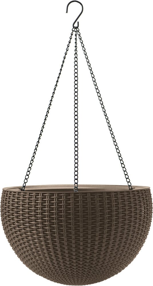 KETER HANGING SPHERE, barna Virágcserép