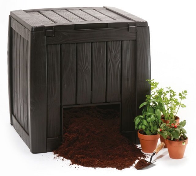 KETER DECO COMPOSTER 340L anyaggal Komposztáló