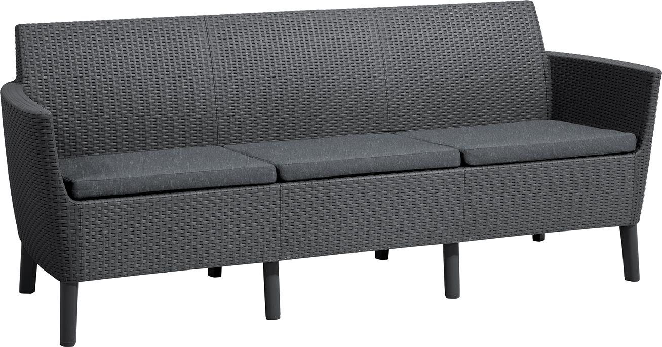 KETER SALEMO SAFO kerti pad , grafit 187 cm Kerti pad
