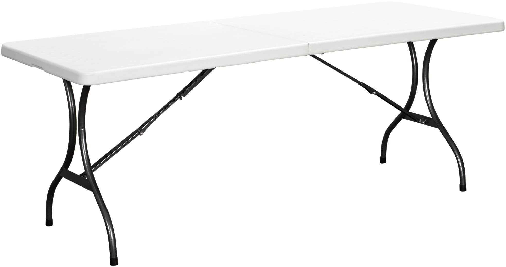 ROJAPLAST Stôl záhradný/kempingový, skladací 244 × 76cm Záhradný stôl
