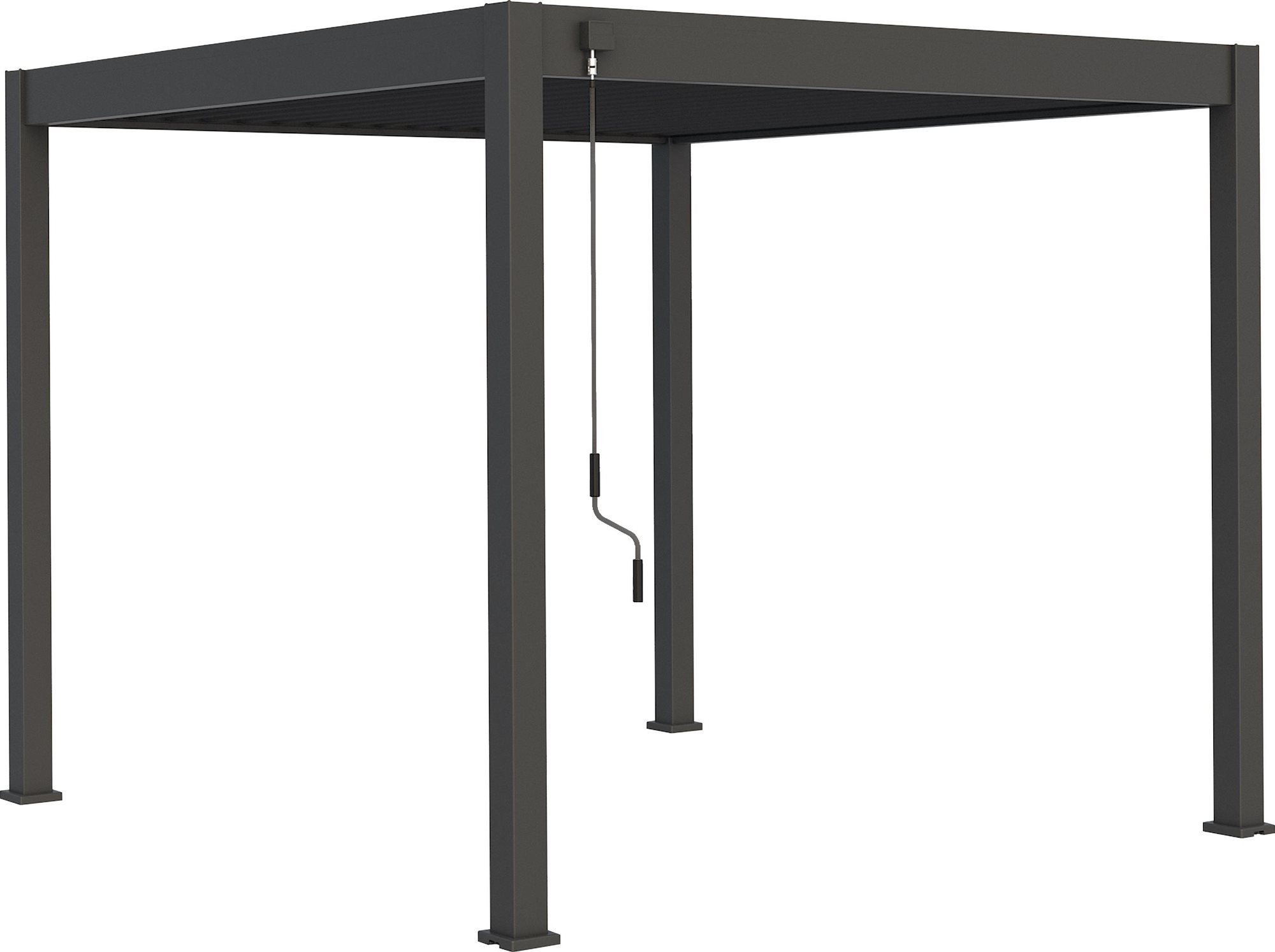 ROJAPLAST Bioklimatická pergola Intro Plus 4 × 3 m, voľne stojaca,...