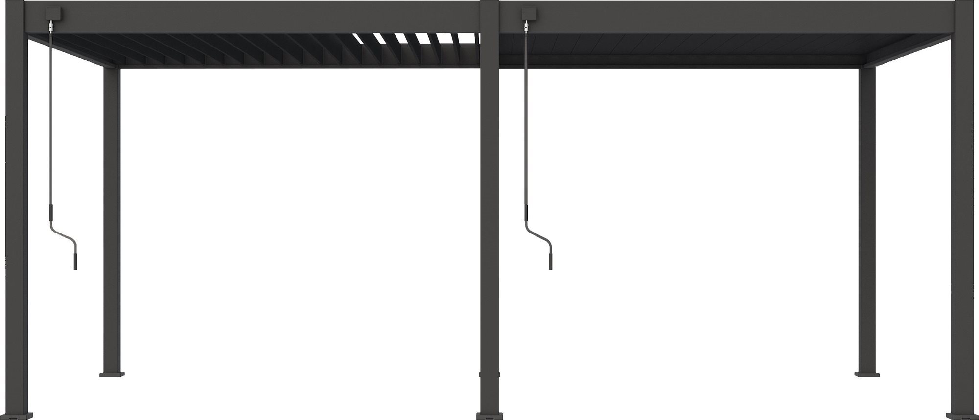 ROJAPLAST Bioklimatická pergola Intro Plus 6 × 3 m, voľne stojaca,...