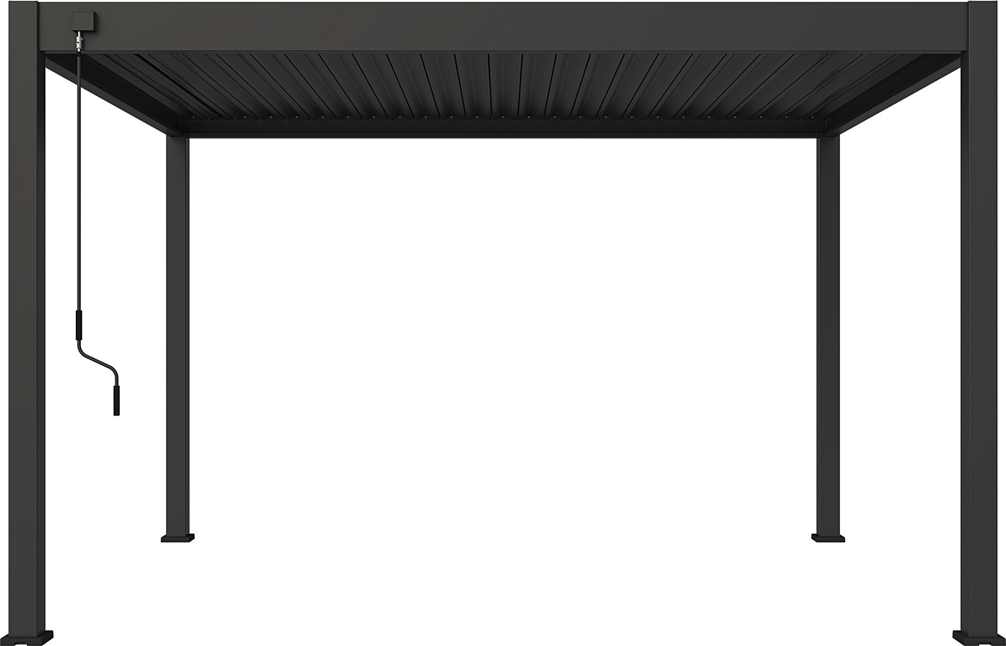 ROJAPLAST Bioklimatická pergola Intro Neo 4 × 3 m, voľne stojaca,...
