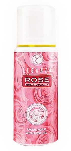 Leganza Rose Čistiaca pena na tvár s ružovým olejom 100 ml Čistiaca...