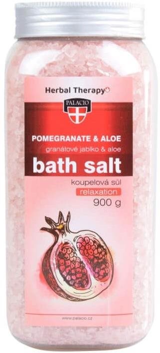 Herbal Therapy Granátové jablko a Aloe vera kúpeľová soľ 900 g Soľ...