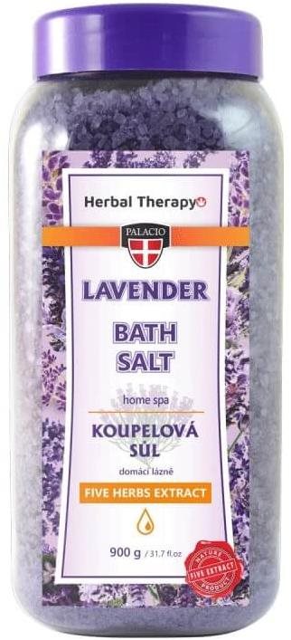 Herbal Therapy Levanduľová kúpeľová soľ 900 g Soľ do kúpeľa