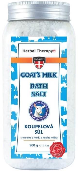 Herbal Therapy Kozie mlieko kúpeľová soľ 900 g Soľ do kúpeľa