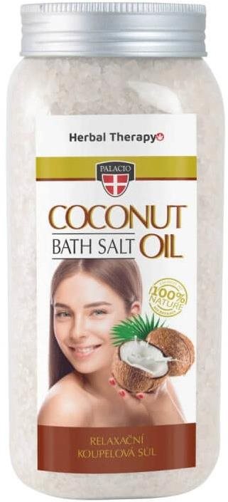 Herbal Therapy Kokos kúpeľová soľ 900 g Soľ do kúpeľa