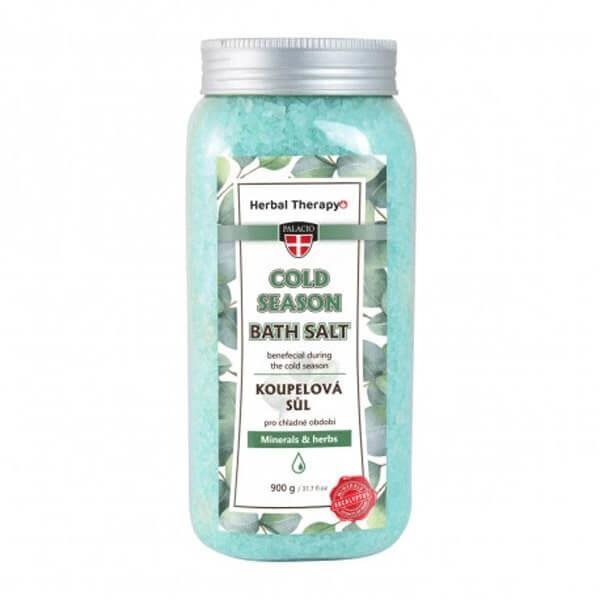 Herbal Therapy Cold Season Eukalyptus kúpeľová soľ 900 g Soľ do...