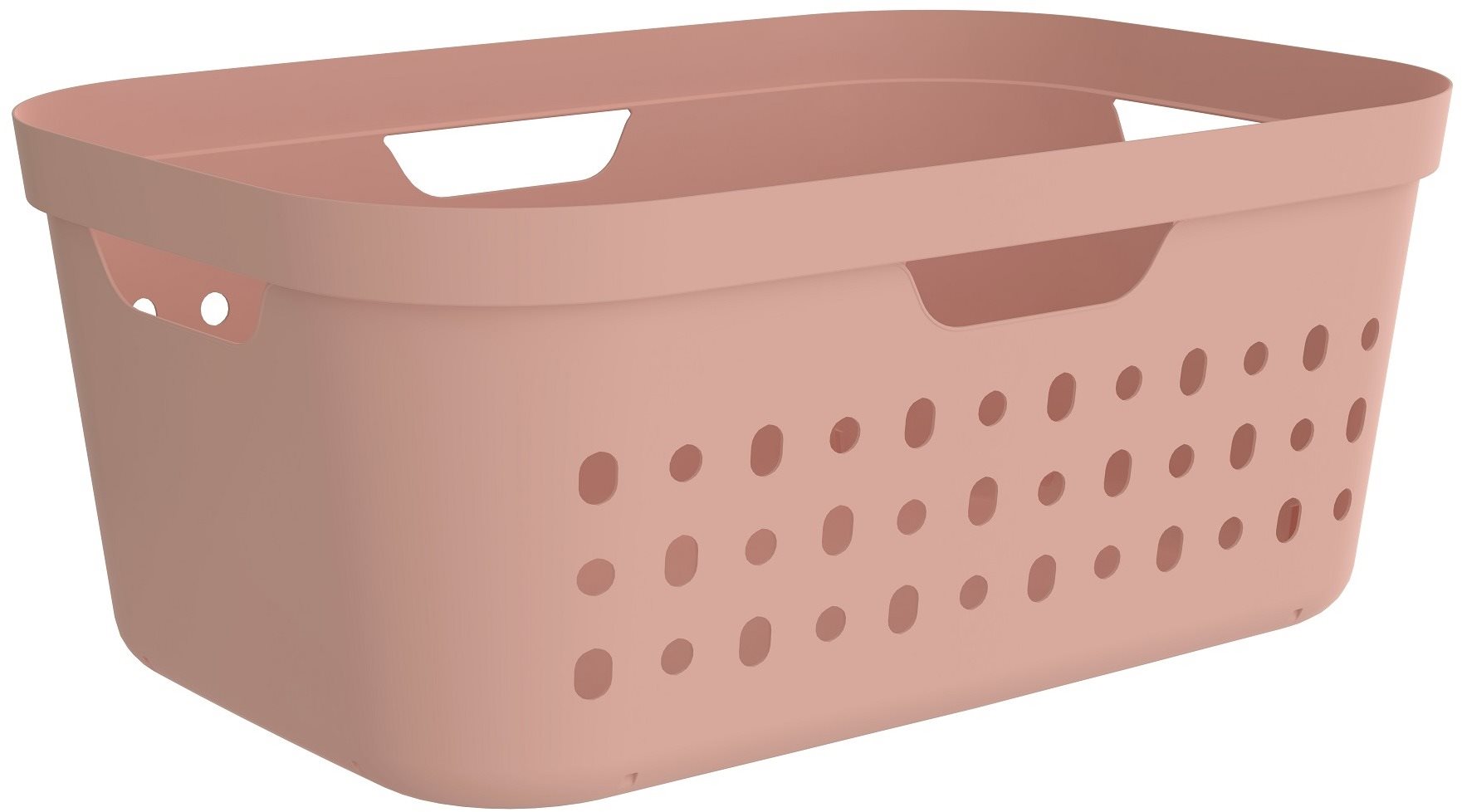 Rotho JONA 39 l - rosa Wäschekorb