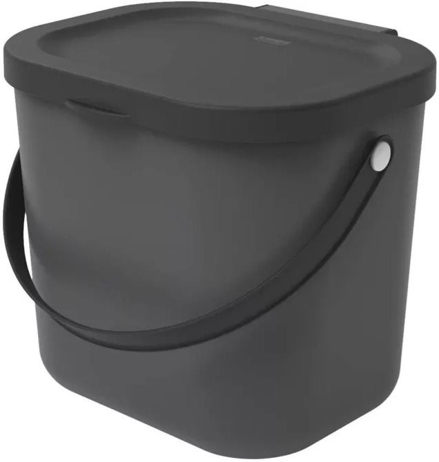Rotho Abfalltrennsystem ALBULA Box 6l - anthrazit Mülleimer