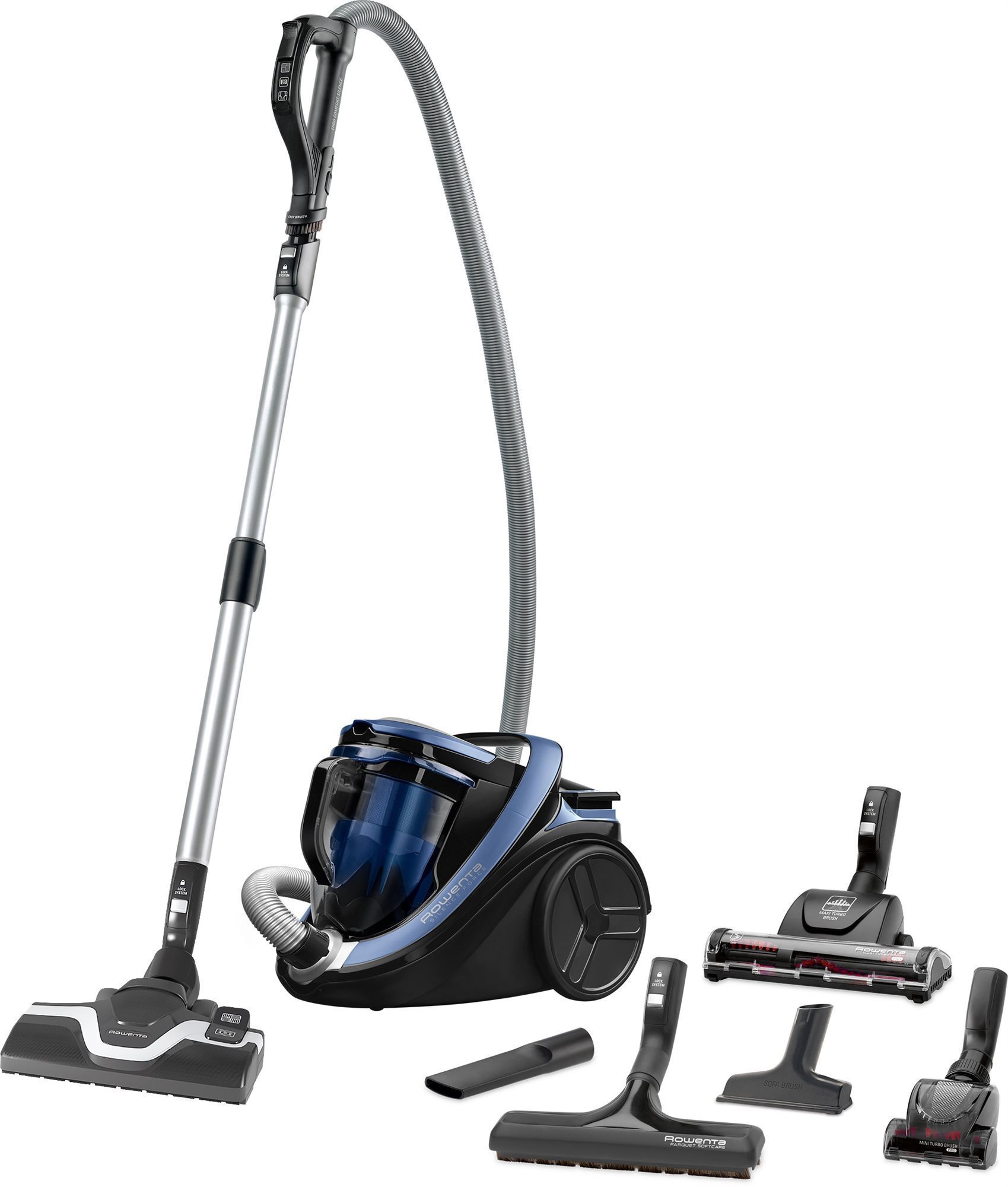 Rowenta RO7690EA Silence Force Cyclonic Animal Care Bagless Vacuum...