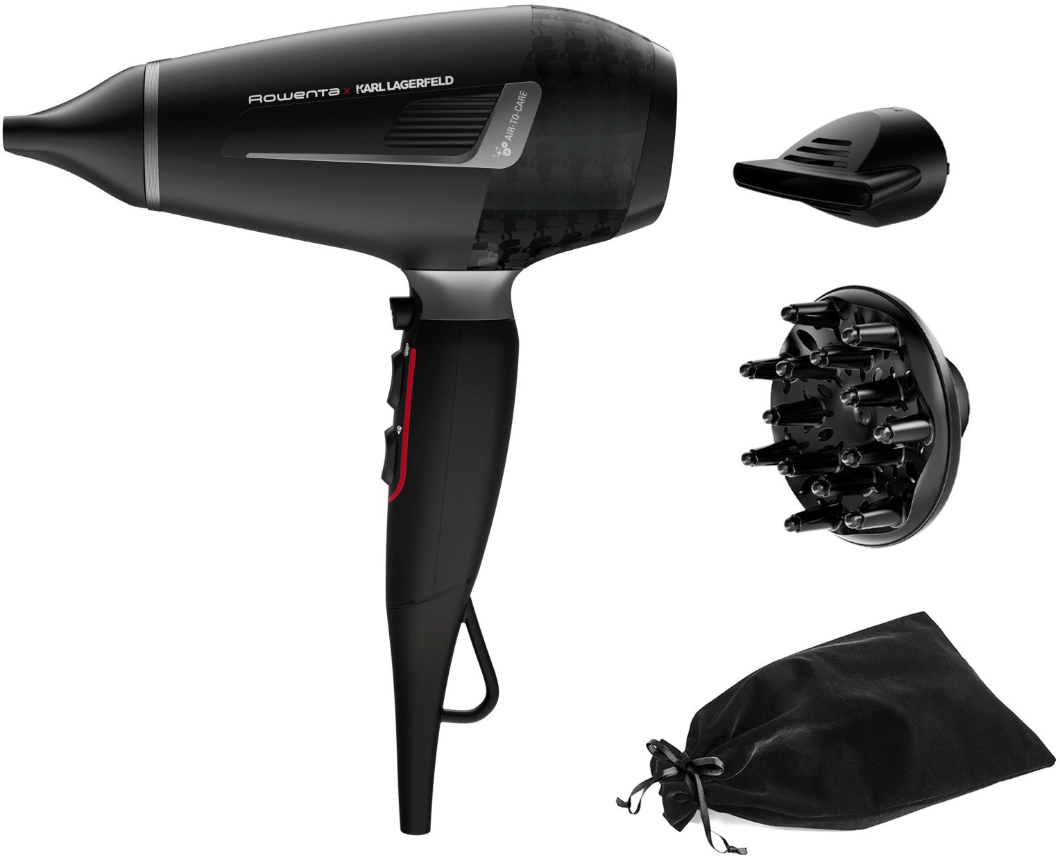 Rowenta x KARL LAGERFELD CV888LF0 K/Pro Stylist Föhn