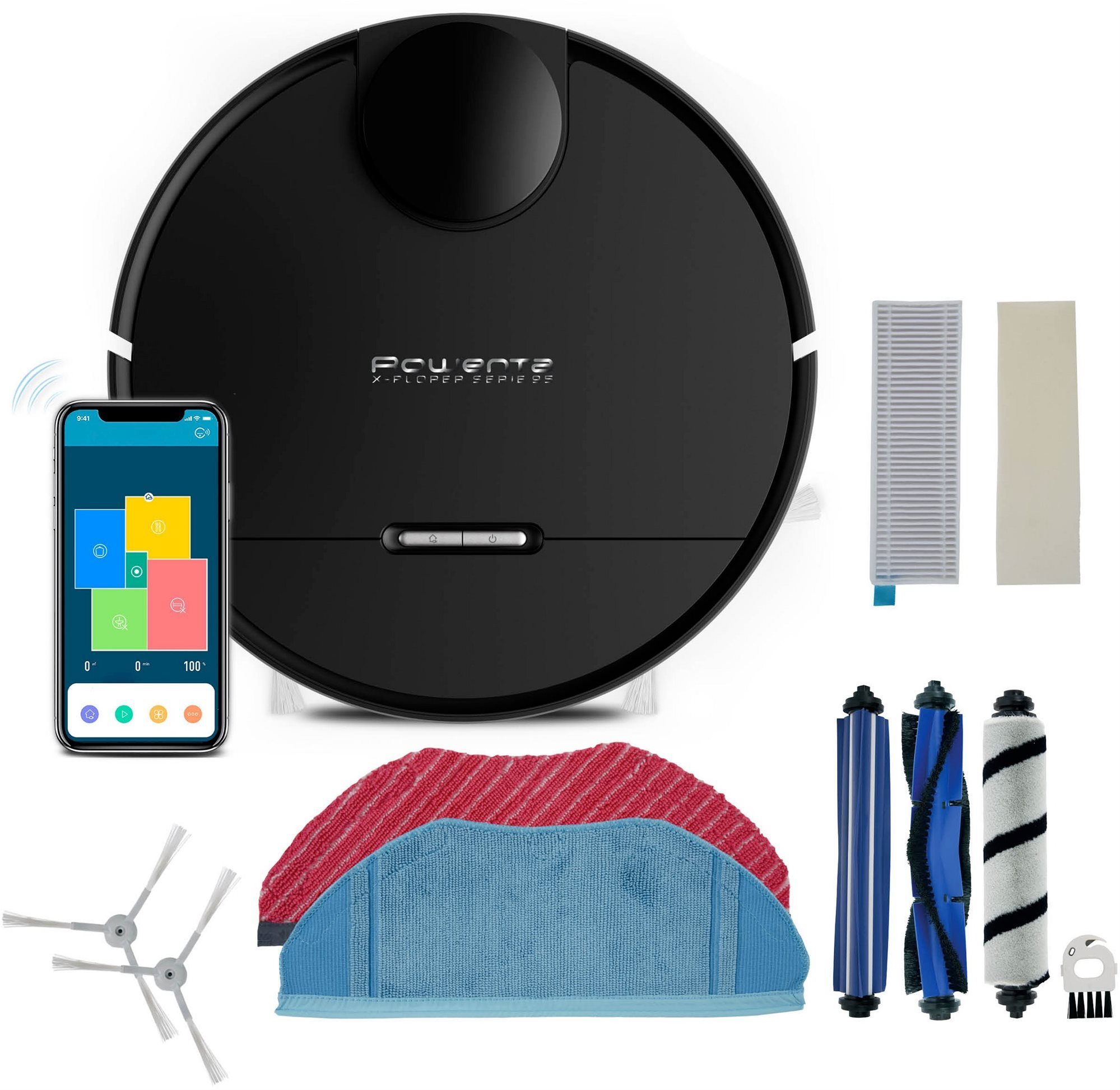 Rowenta RR7975WH X-PLORER S95 Animal 4in1 laser 12000 PA HEPA...