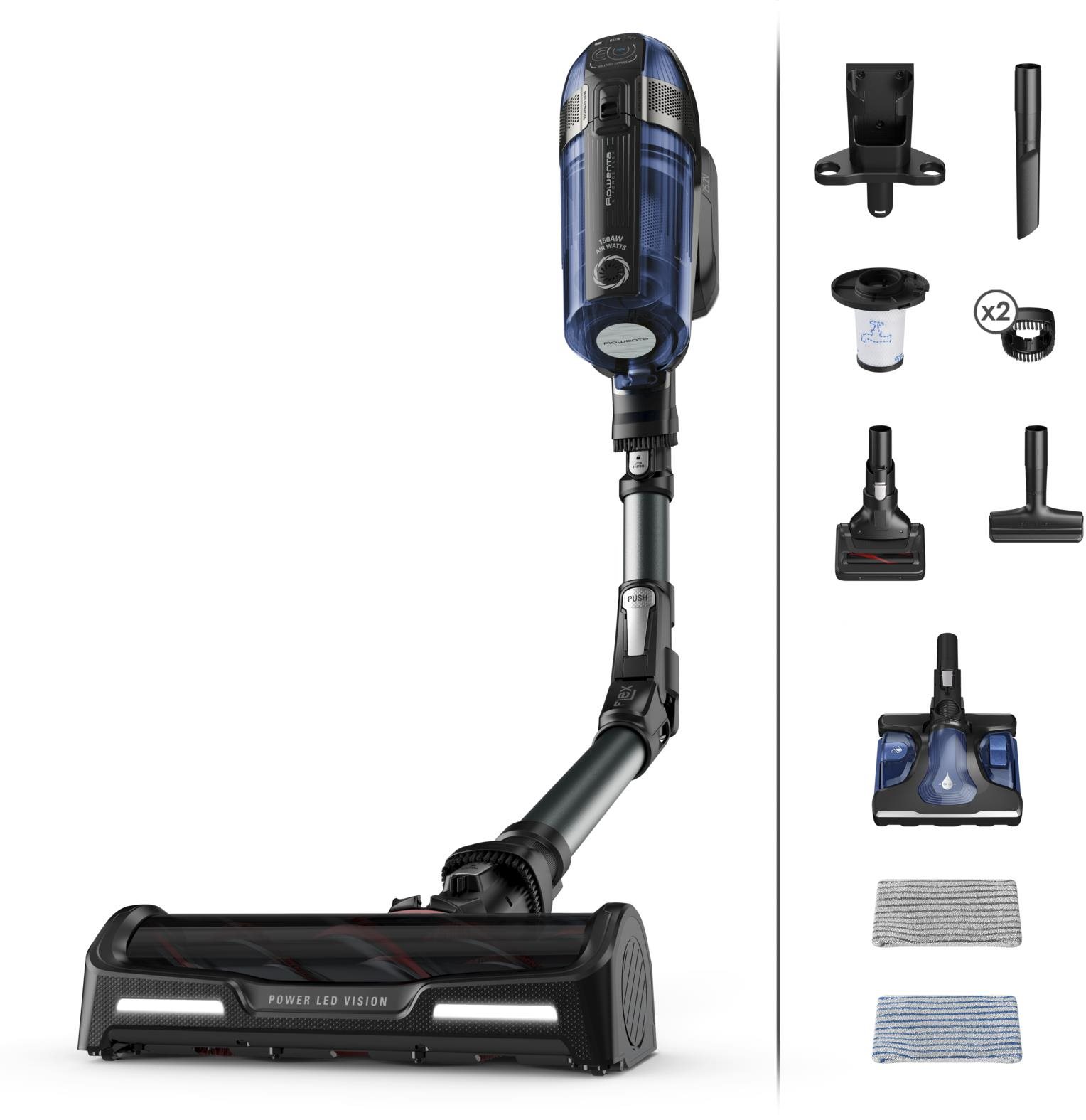 Rowenta RH98C8WO X-Force Flex 12.60 4in1 Aqua Auto 150AW Álló...