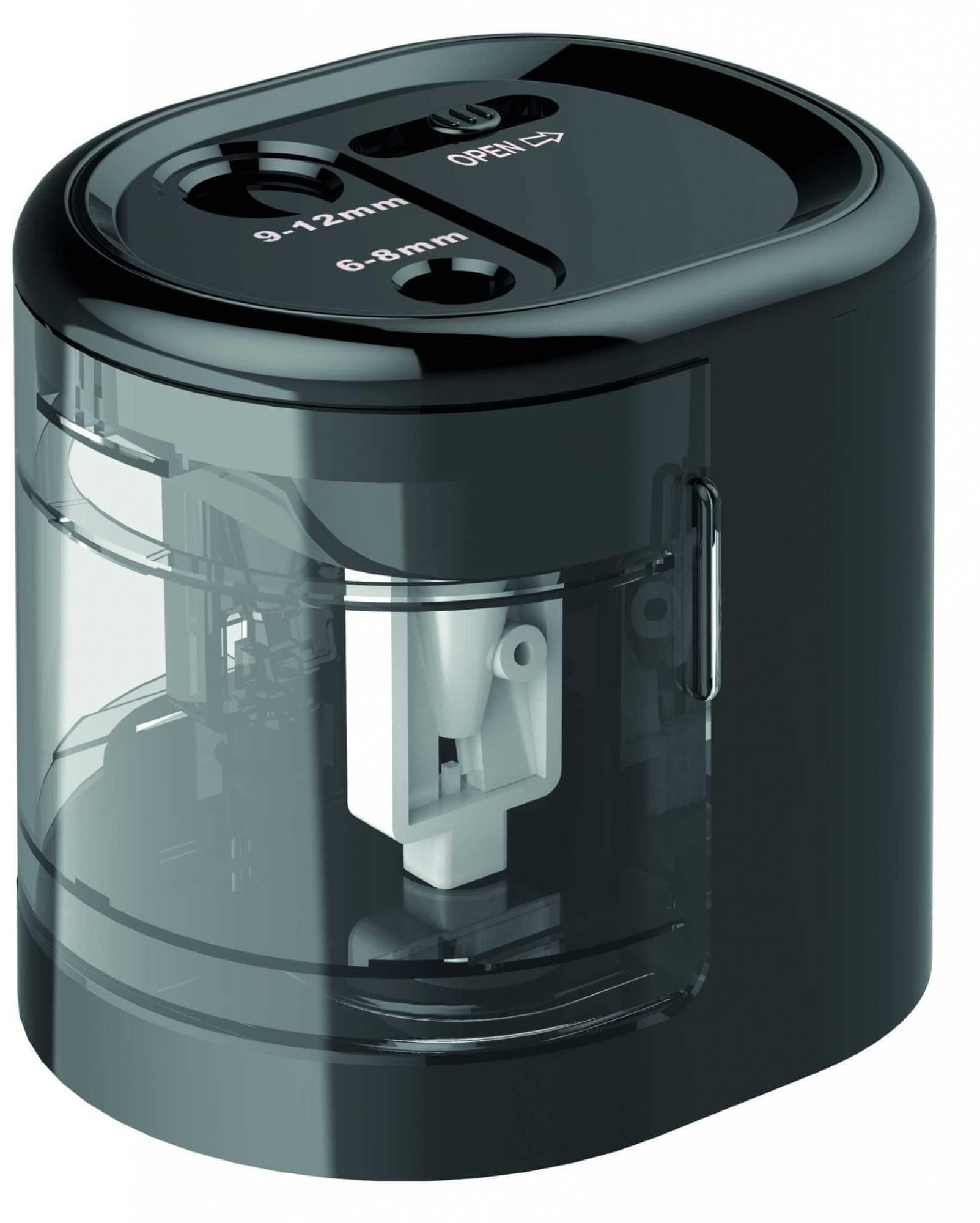 Rapesco PS12-USB schwarz Anspitzer