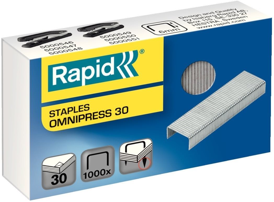 RAPID Omnipress 30 Spony do zošívačky