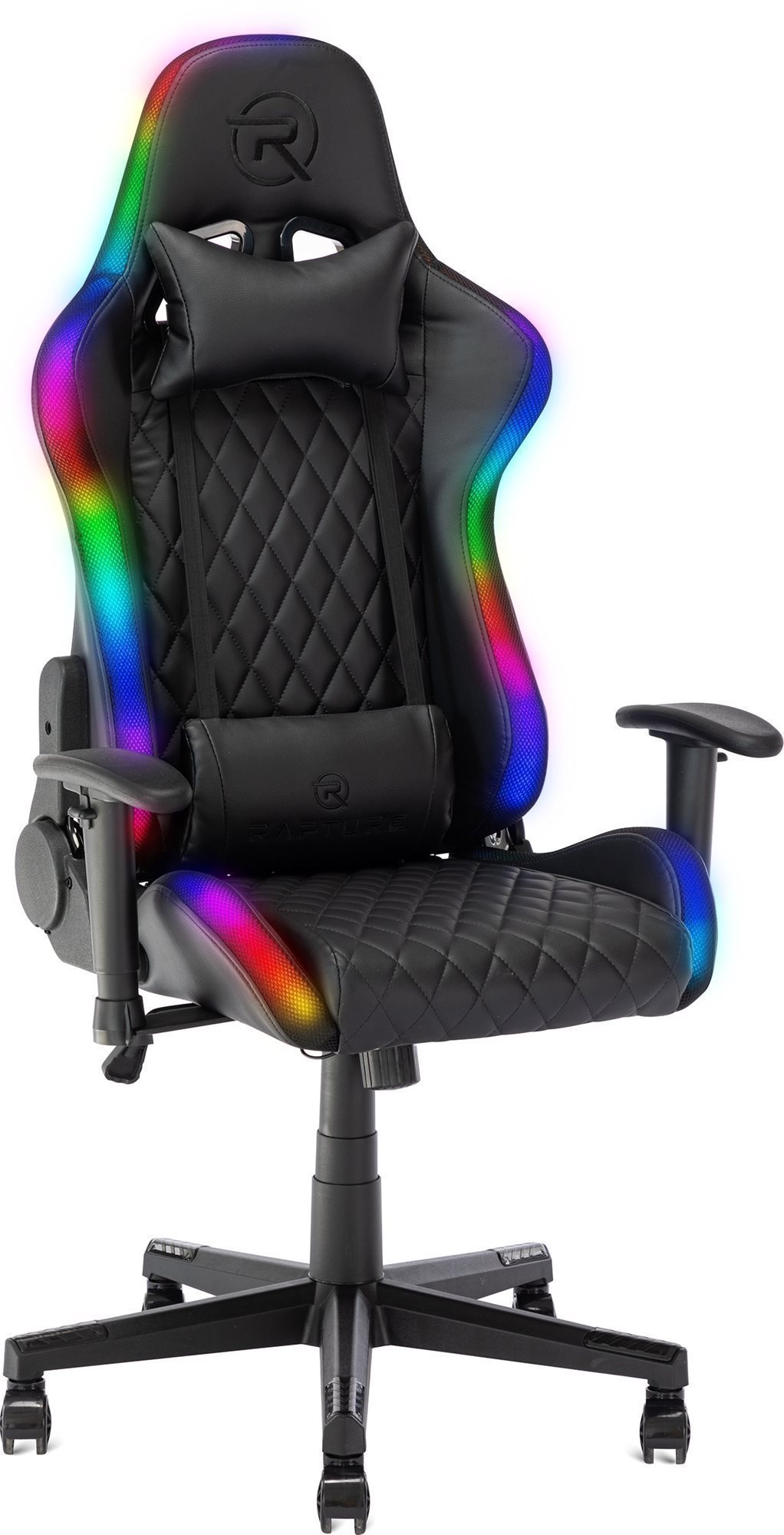 Rapture BLAZE RGB fekete Gamer szék