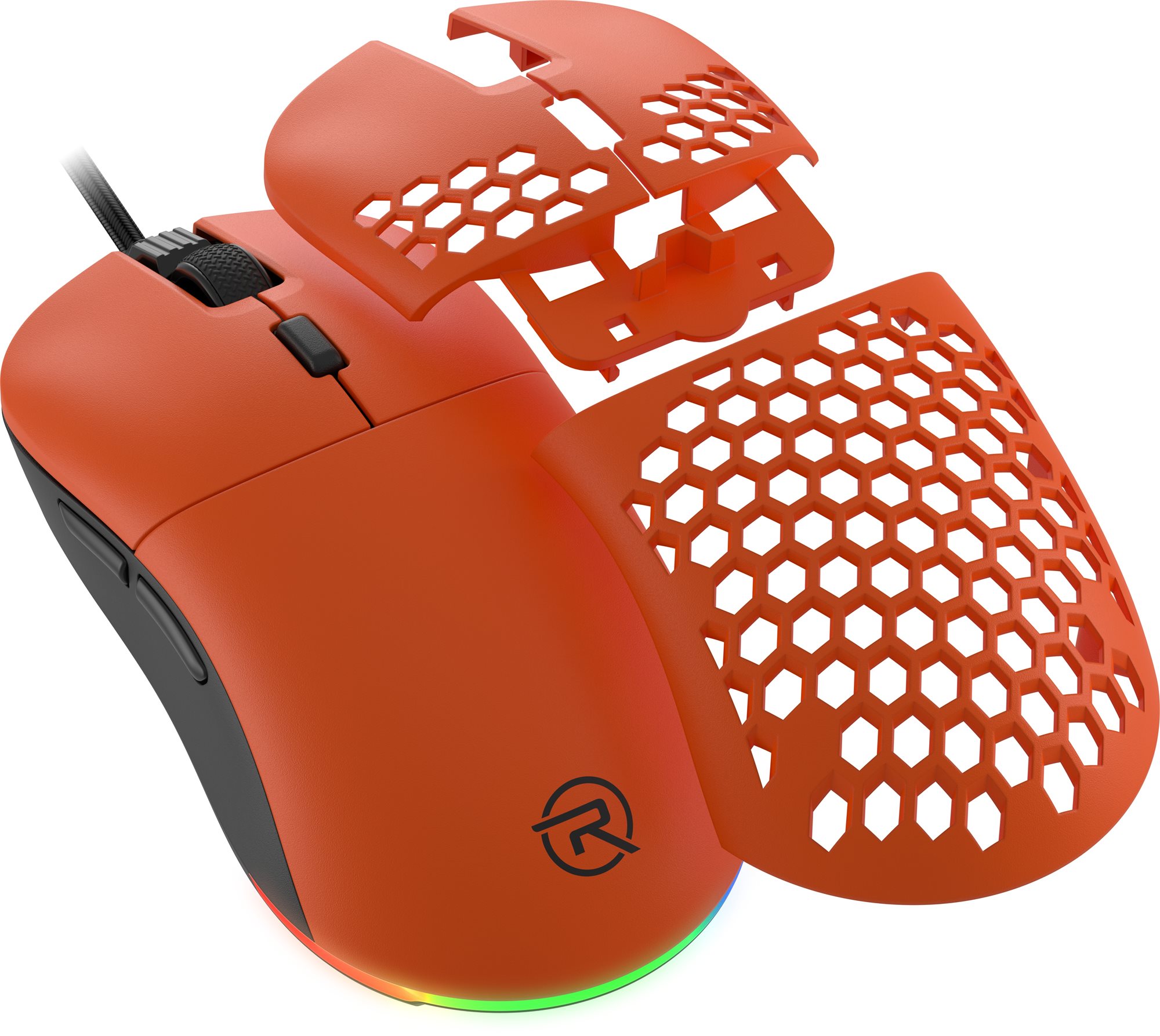 Rapture TAIPAN schwarz-orange Gaming-Maus