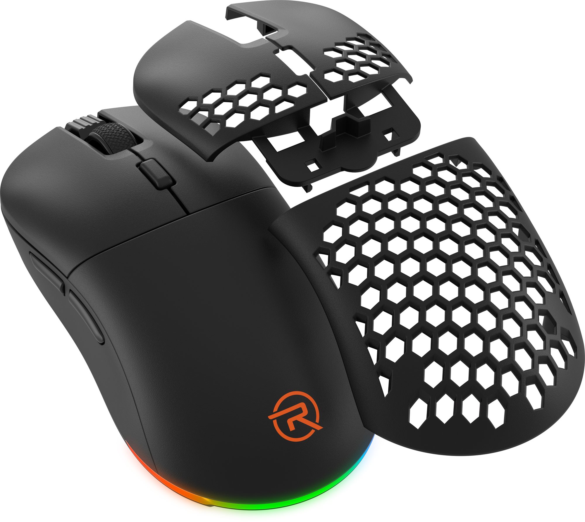 Rapture ASPIS schwarz Gaming-Maus