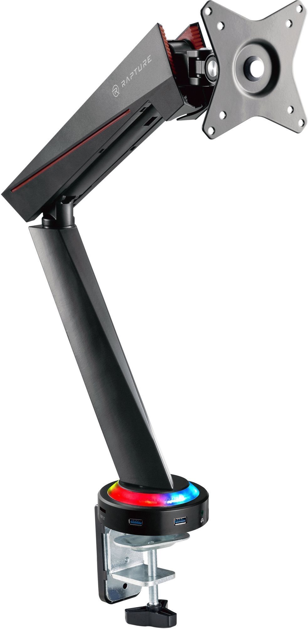 Rapture Monitor Arm BLACKOUT SXLL noir Support d'écran PC
