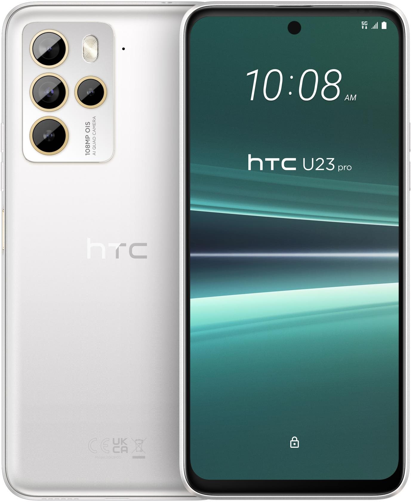 HTC U23 Pro 12GB/256GB fehér Mobiltelefon