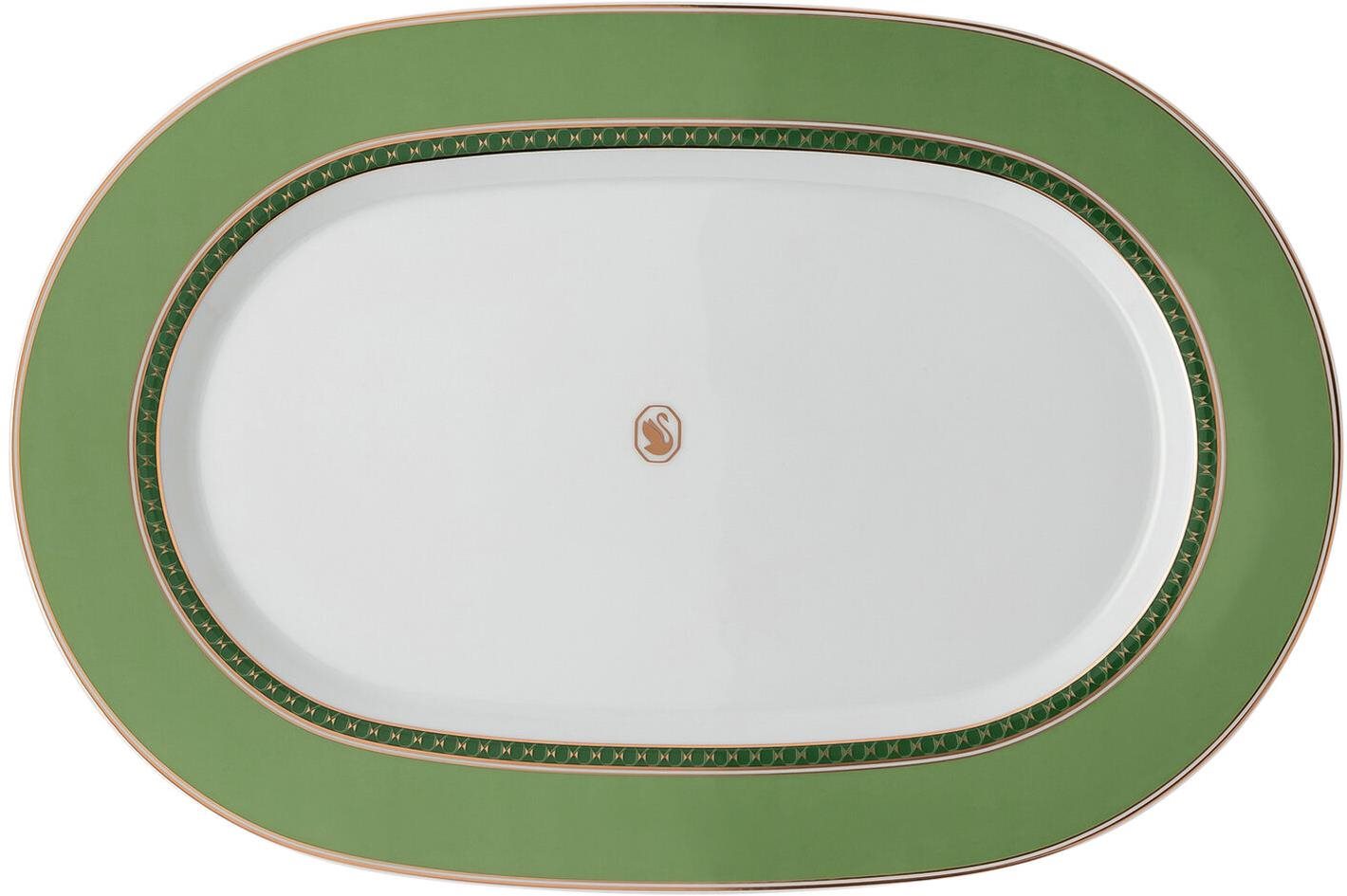 Rosenthal Swarovski Signum Fern Servírovacia Tácka 33 cm Tácka