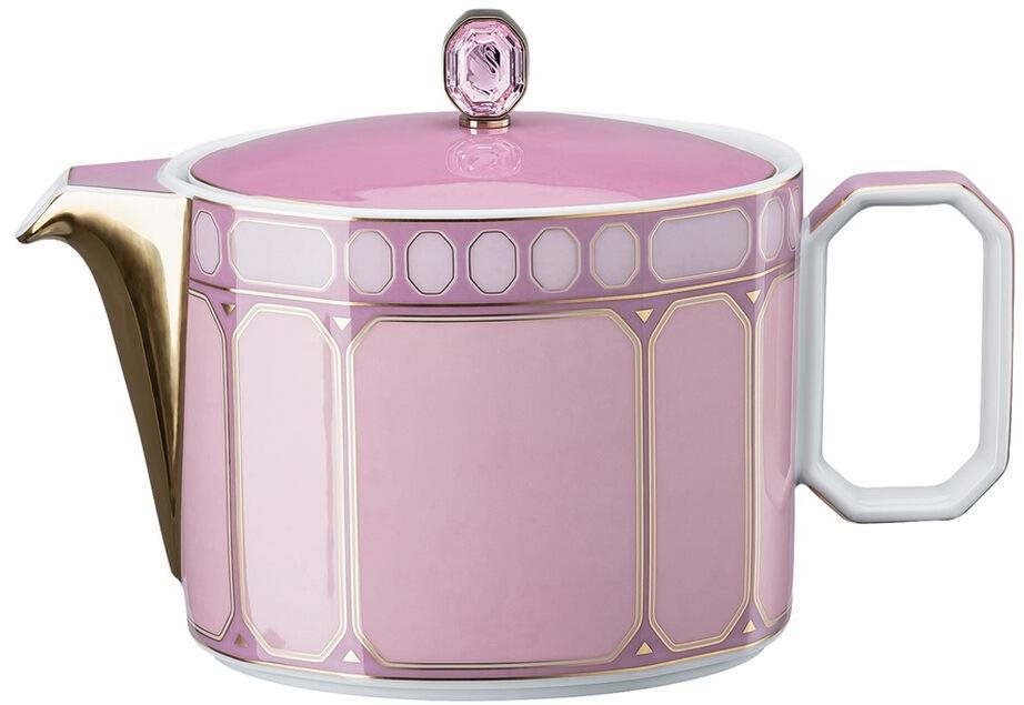 Rosenthal Swarovski Signum Rose 750 Ml Čajová kanvica