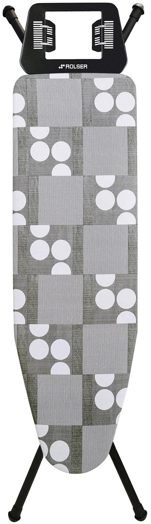 Rolser K-UNO Black Tube M Bügeltisch 115 × 35 cm grau Bügelbrett
