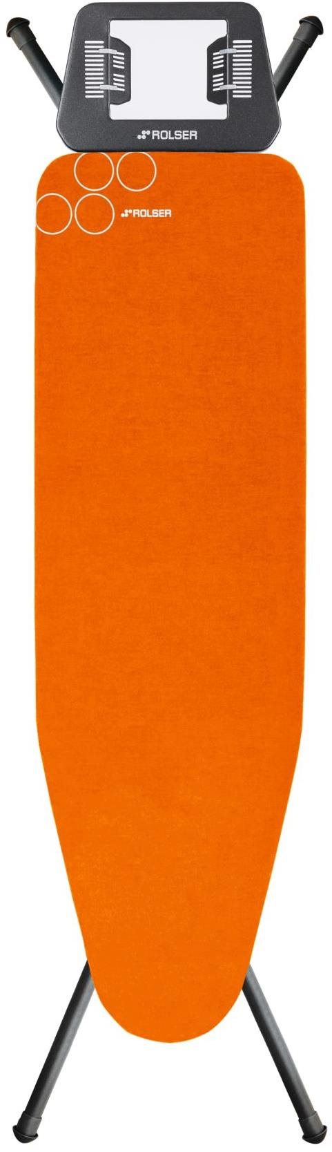 Rolser K-UNO Black Tube M Bügeltisch 115 × 35 cm orange Bügelbrett