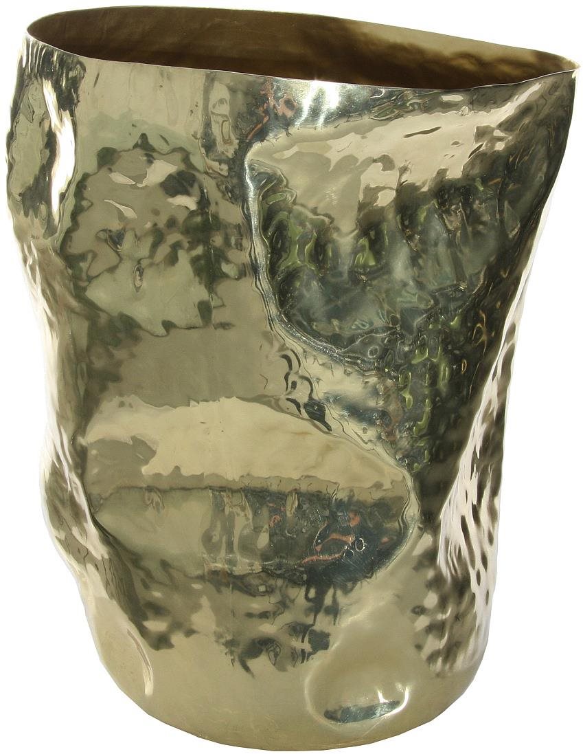 SHISHI zlatá, 28 cm Váza