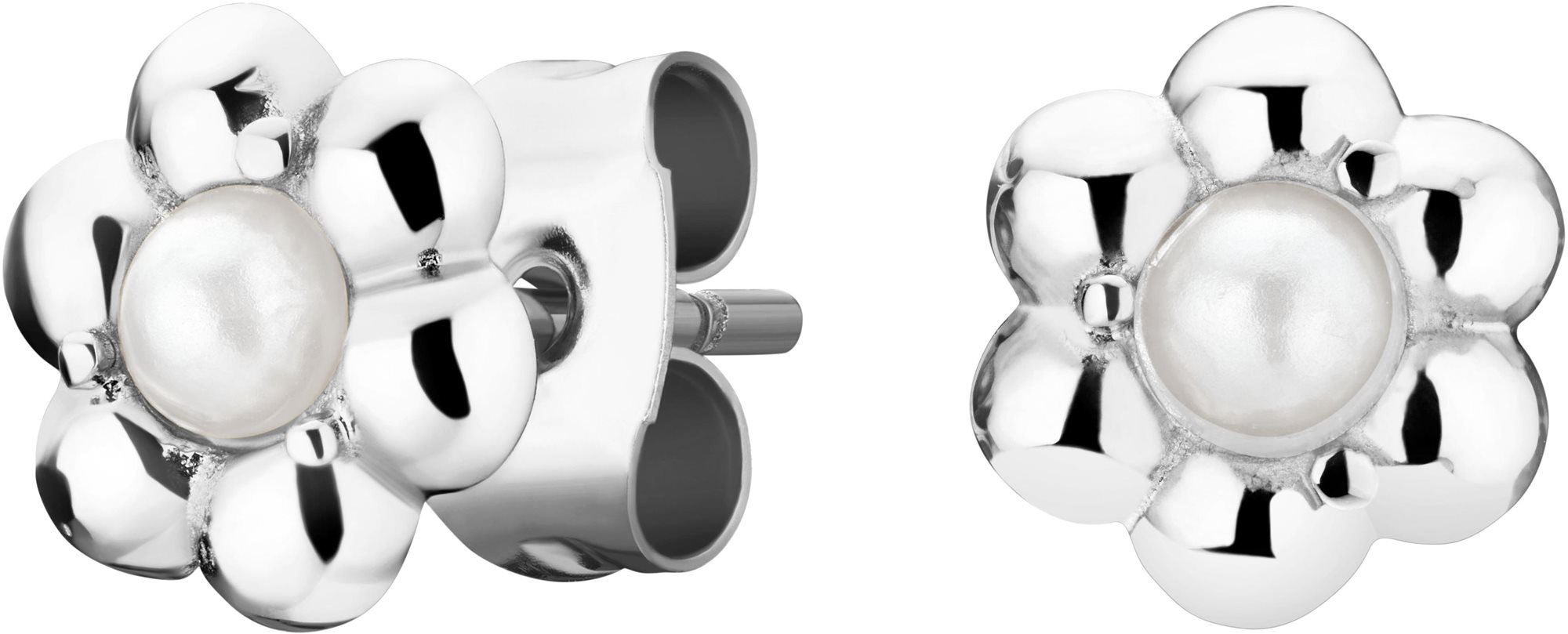 Rosefield Daisy Flower Studs Silver, JEDFS-J671 Náušnice