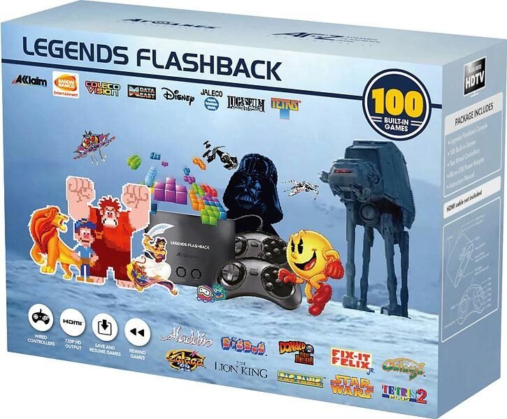 Legends Flashback 100 - retró konzol Konzol