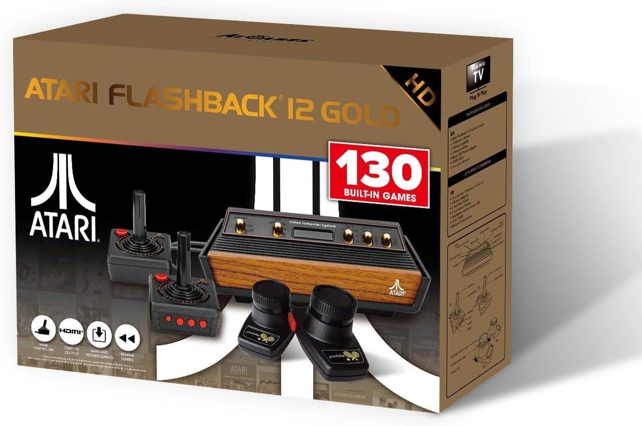 Atari Flashback 12 Gold - retro konzole Spielekonsole