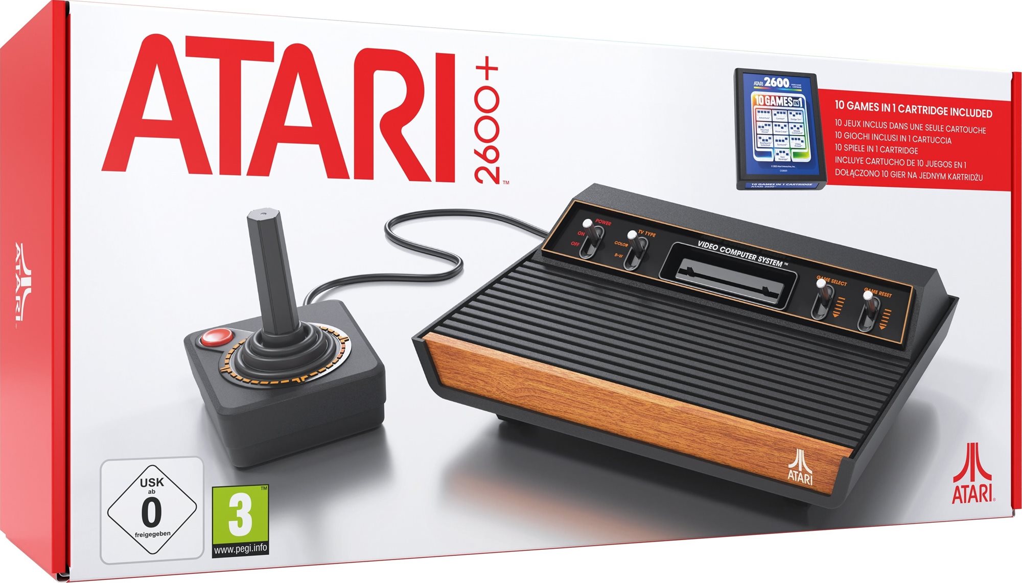 ATARI 2600+ Retró konzol Konzol