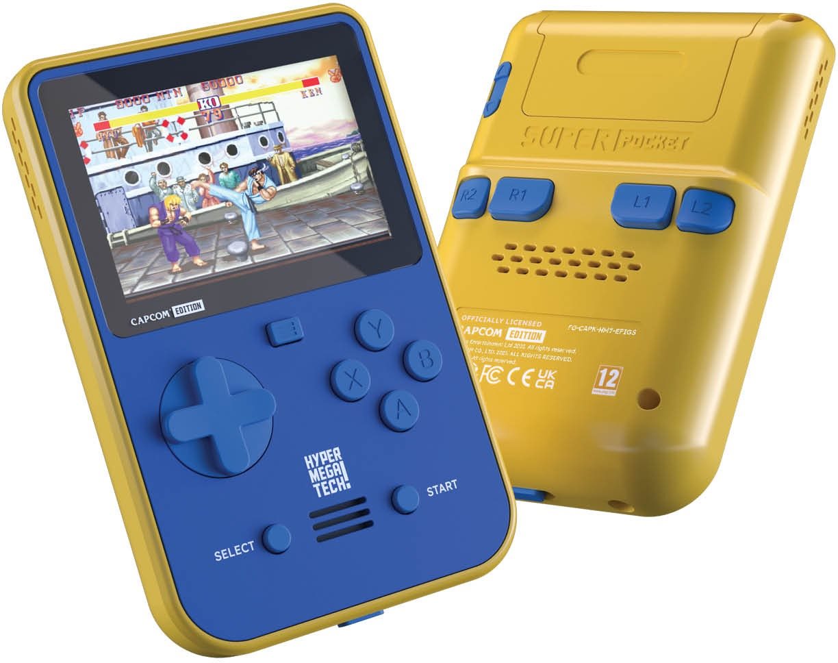Super Pocket - Capcom Edition - retró konzol Konzol