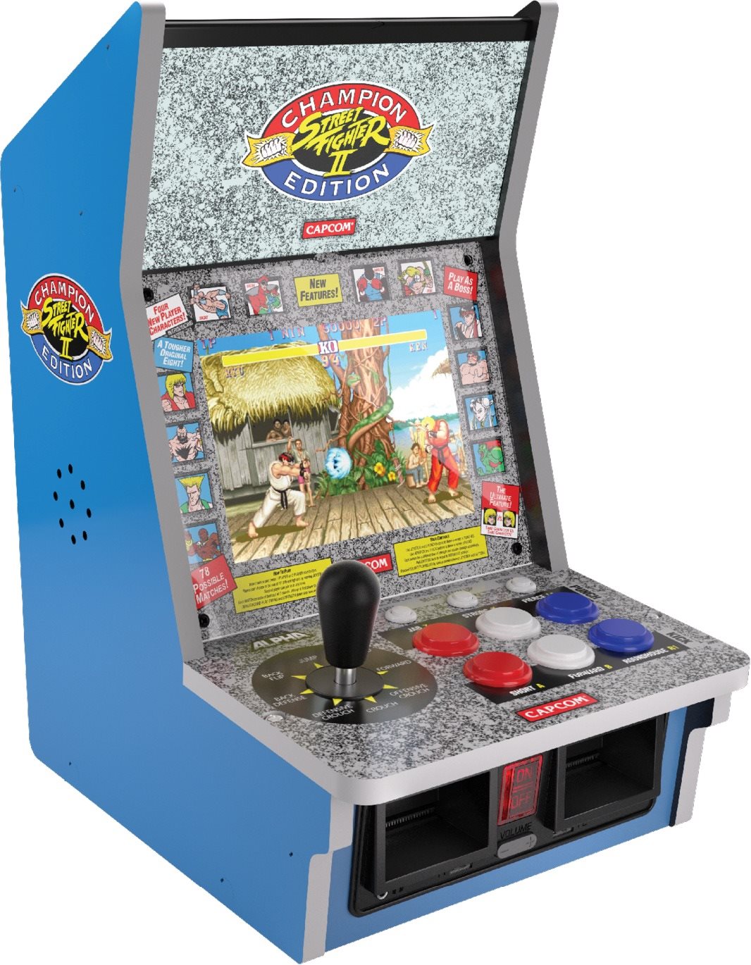 Evercade Alpha Street Fighter Bartop Arcade - Retro-Konsole...