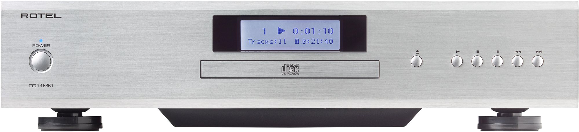 Rotel CD11MKII-S, ezüst CD lejátszó