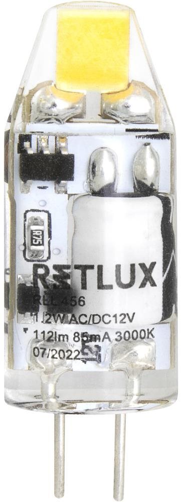RETLUX RLL 456 G4 1,2 W LED COB 12V WW LED žiarovka